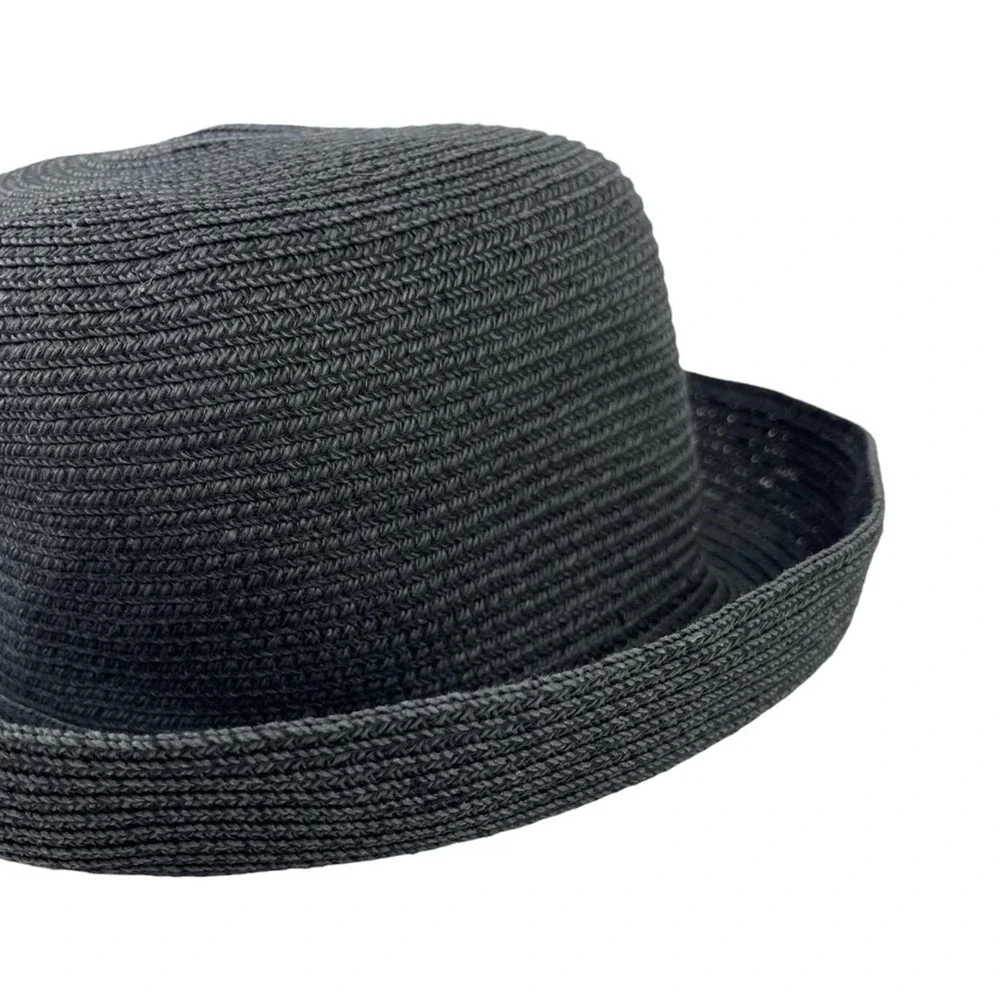Betmar Classic Roll-up Black Floppy Sun Hat